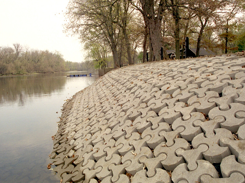 Tri-Lock Revetment System