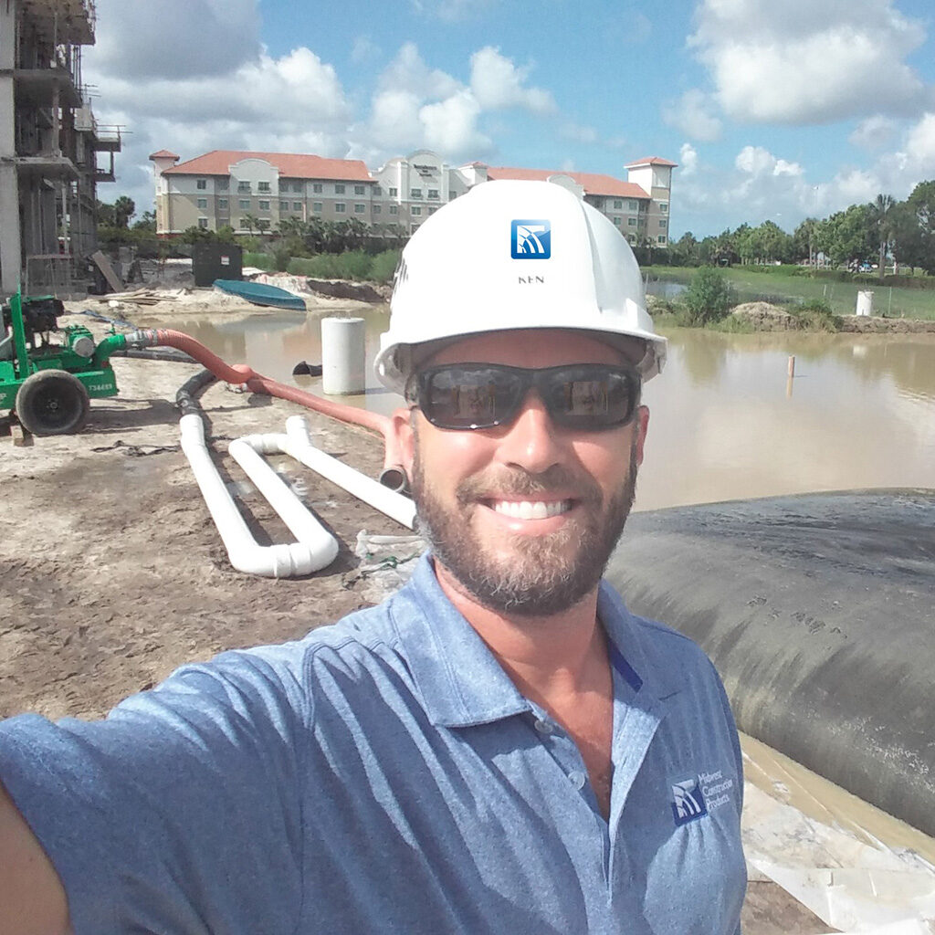 Ken Smile at Job site
