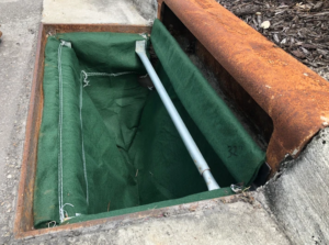 NoFlood Under-Grate Curb inlet Filter